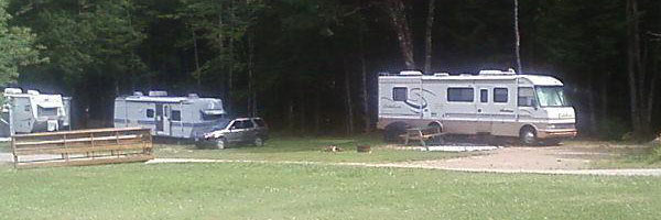 Green Meadow Camping Area near Storyland Glen NH